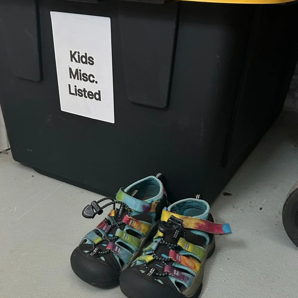 Keen Newport H2 Kids 10 Rainbow Tie Dye Water Sandals 1018447